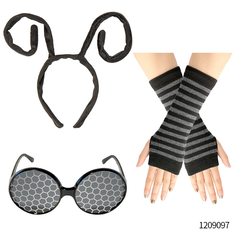 Fly cos dibujos animados carnaval fiesta animal tocado diadema gafas opresleeve ropa