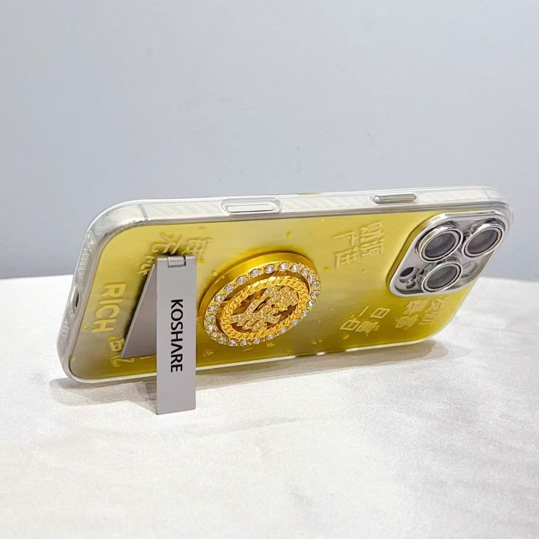 Modelo de año nuevo para hacer una fortuna Apple 16promax soporte ip15pro funda para teléfono móvil para Apple 16/14/13p