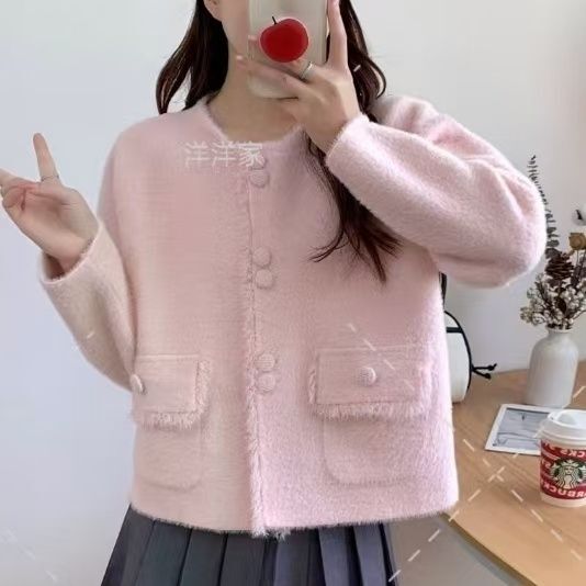 New Mink Velvet Jacket with Milky Fragrance, Soft and Waxy, New Product, New Product, New Product, New Cardigan for Women