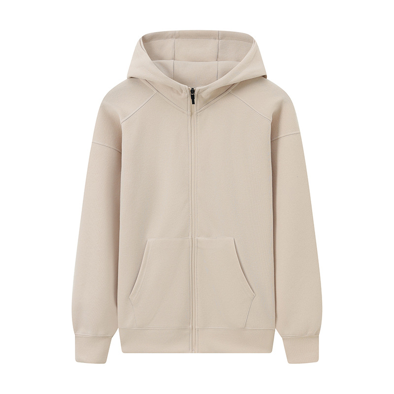 Sudadera raglán con hombros caídos, forro polar y logotipo bordado personalizado, ropa de trabajo corporativa para otoño e invierno, fabricada a medida por el fabricante.