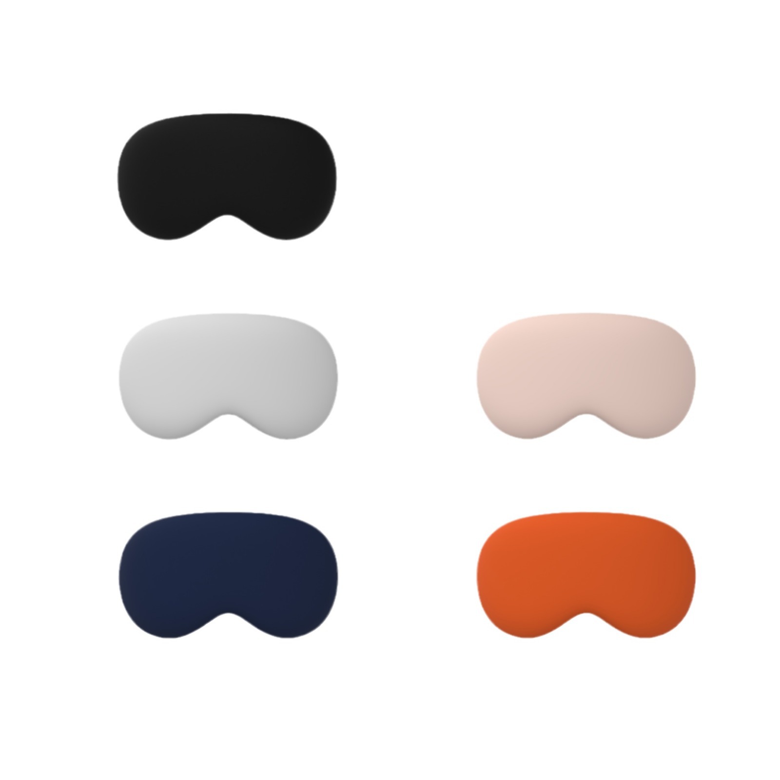 Aplicable Apple vision Pro Funda protectora Bolsa de almacenamiento Equipo de auriculares Apple Carcasa protectora de silicona a prueba de caídas