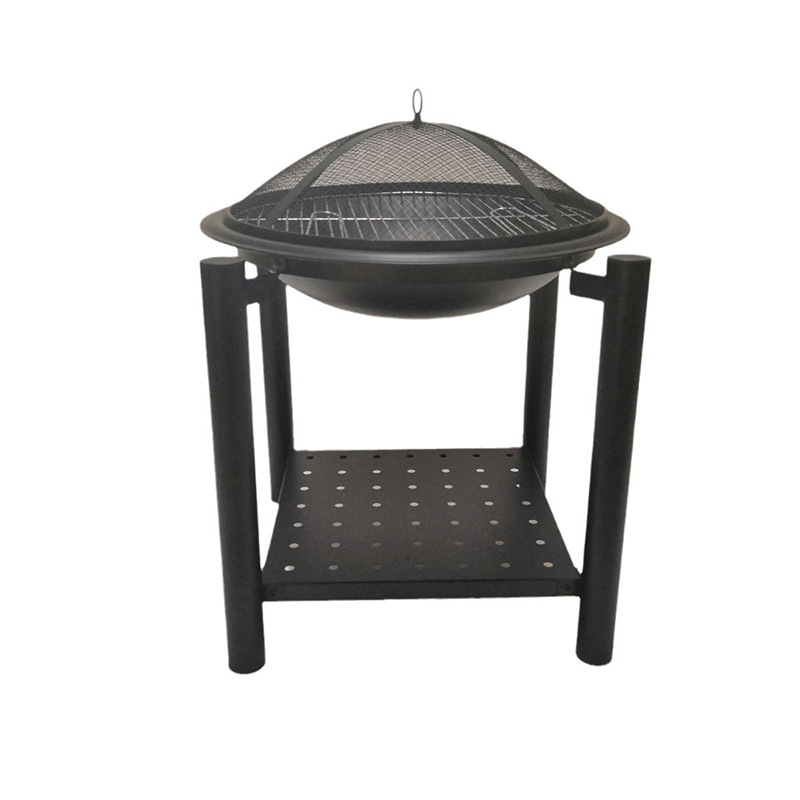 Fabricante de origen brasero de cuatro columnas parrilla de barbacoa de 21,5 pulgadas parrilla de barbacoa estufa cuadrada de 21,5 pulgadas