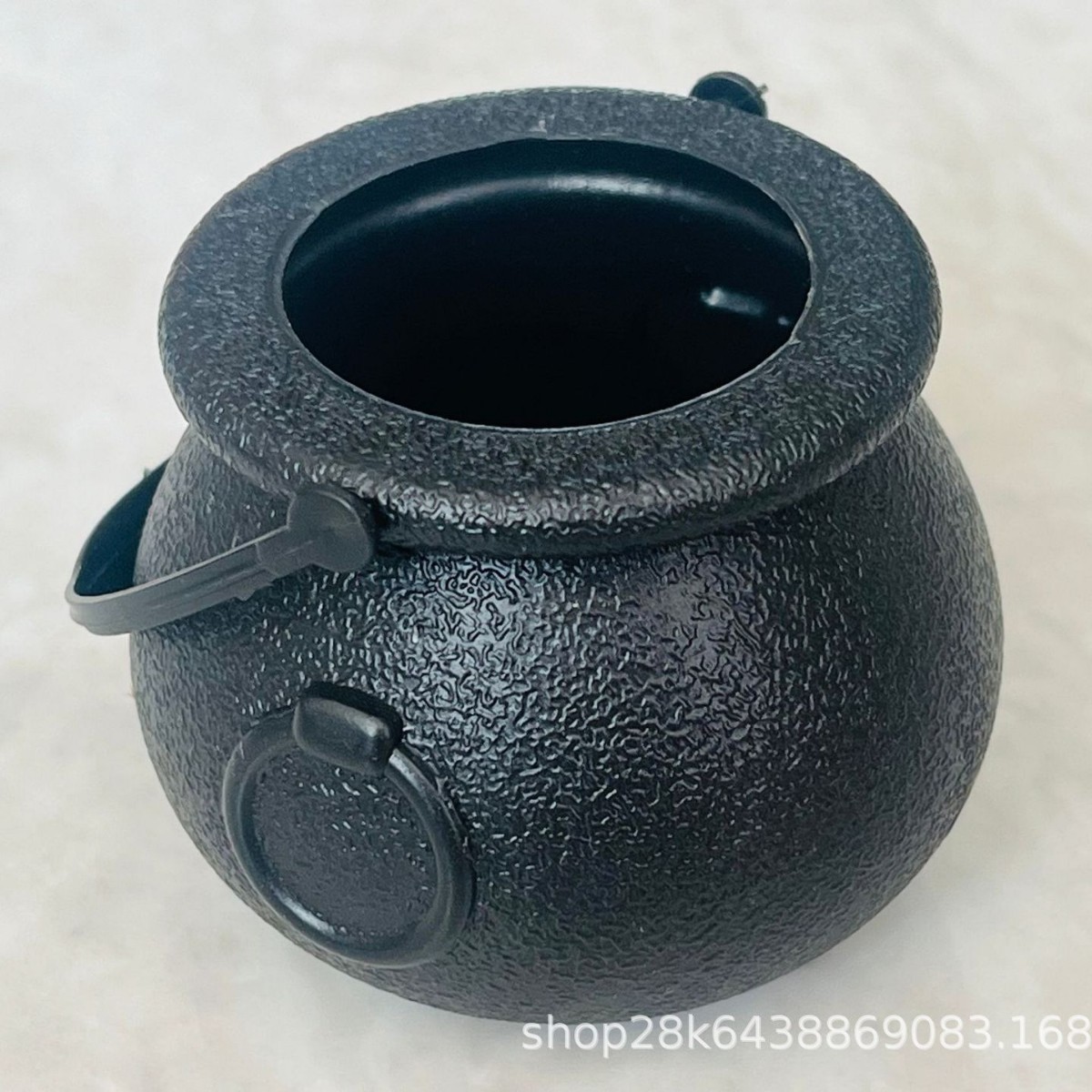 Barril de calabaza de Halloween lámpara de barril de calabaza portátil calavera luminosa de plástico lámpara de calabaza blanca decoración comercio exterior al por mayor