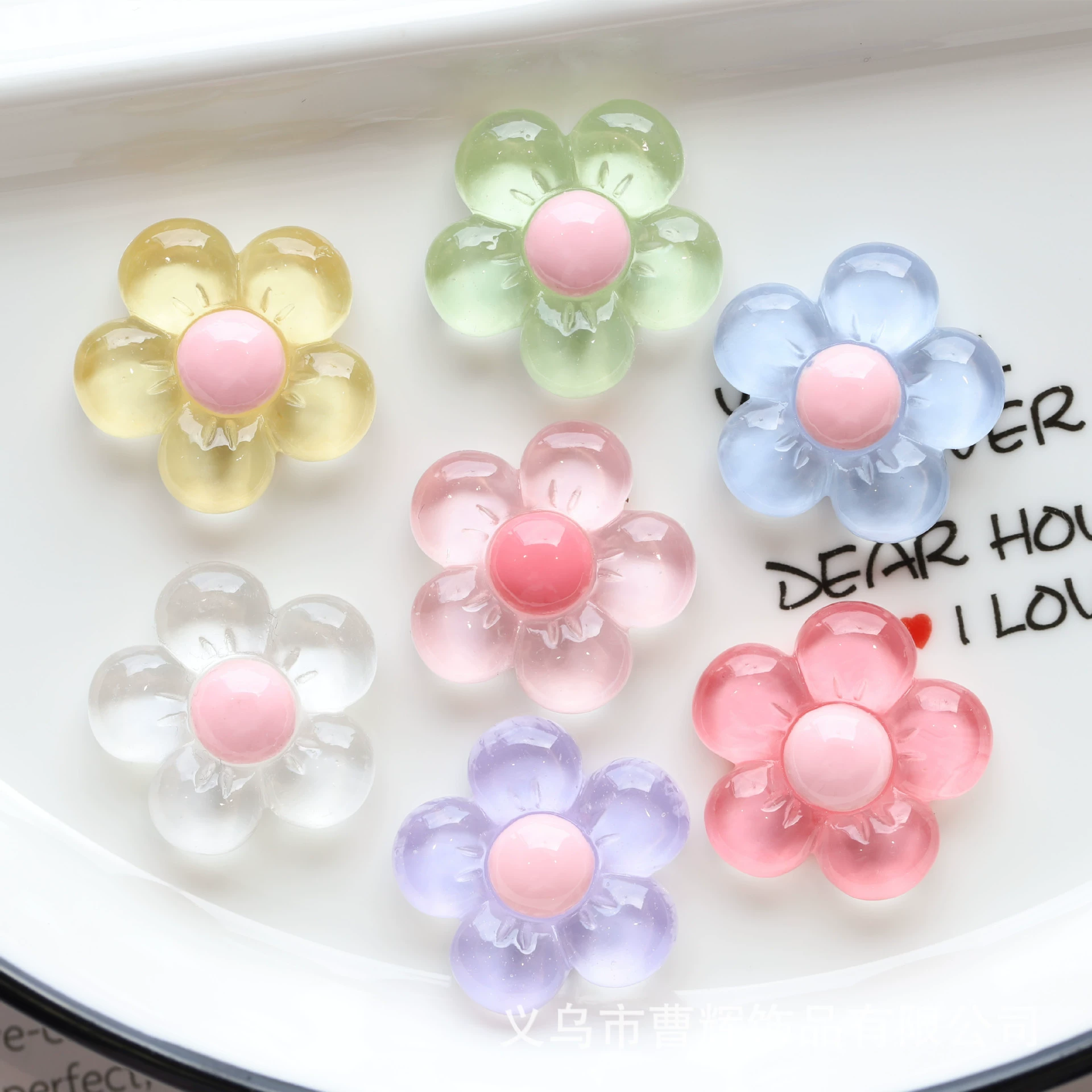 Transparent cream accessory, accessories, hairgrip handmade, footwear buckle