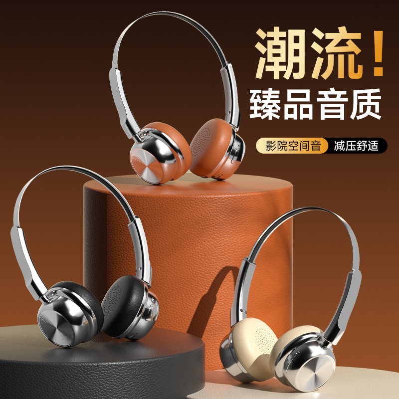 新型クロスボーダーCR-20レトロファッション美ラード金属bluetoothイヤホン5.4ヘッドセットロング航続|undefined