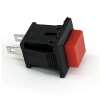 Mechanical plastic switch key, button