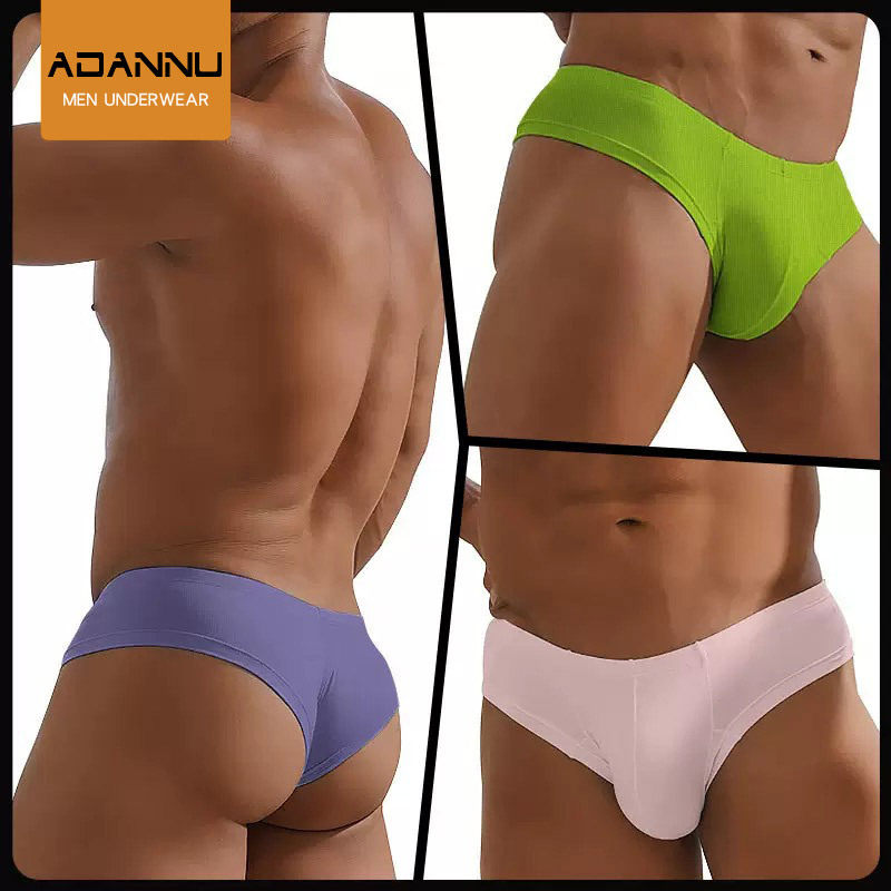 Half pack hip summer boys triangle underwear students breathable modal sports underwear fitness men thin buttocks