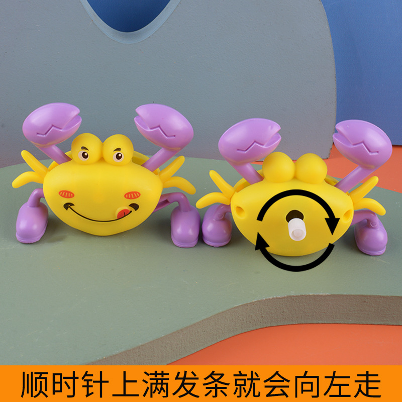 Tiktok red cuerda roja reloj pequeño cangrejo bebé simulación animal modelo niños pequeño suministro de regalo al por mayor