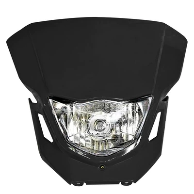 fuel tank guard plate front – Motorcycle Fender - headlight-assembly-black