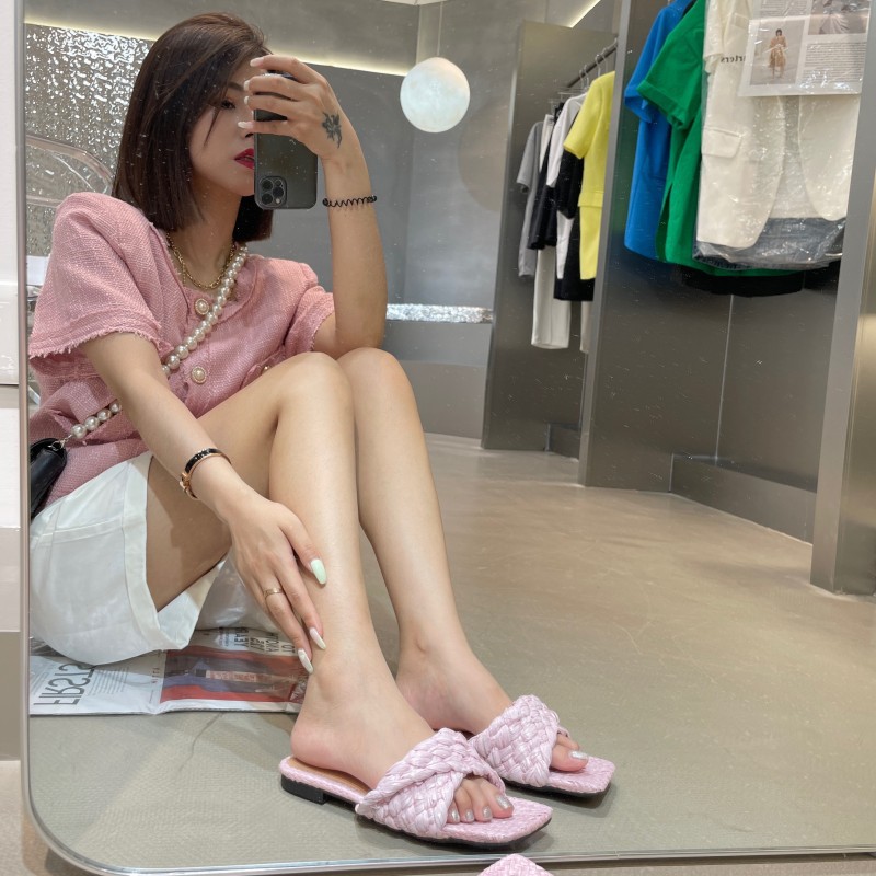 summer new fashion flat slippers NSHU57604