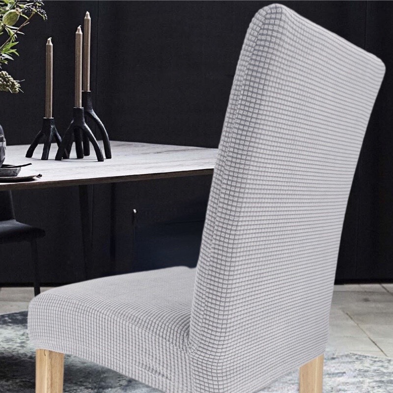 Table and Chair Seat Covers, Polar Fleece, Elastic Corn Velvet, Universal Version for Home and Hotel, Universal Dining Chair Covers, Chair and Dining Table