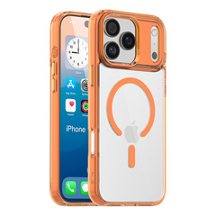 冰彩磁吸适用iPhone17手机壳亚克力透明防摔苹果16ProMax保护套