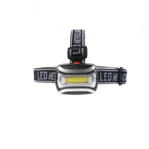 COB headlamp, plastic strong headlamp, outdoor night riding and mountaineering lighting work light