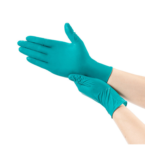 6g extra thick wear-resistant disposable gloves nitrile rubber industrial chemical experiment acid-resistant, oil-resistant and food-grade special