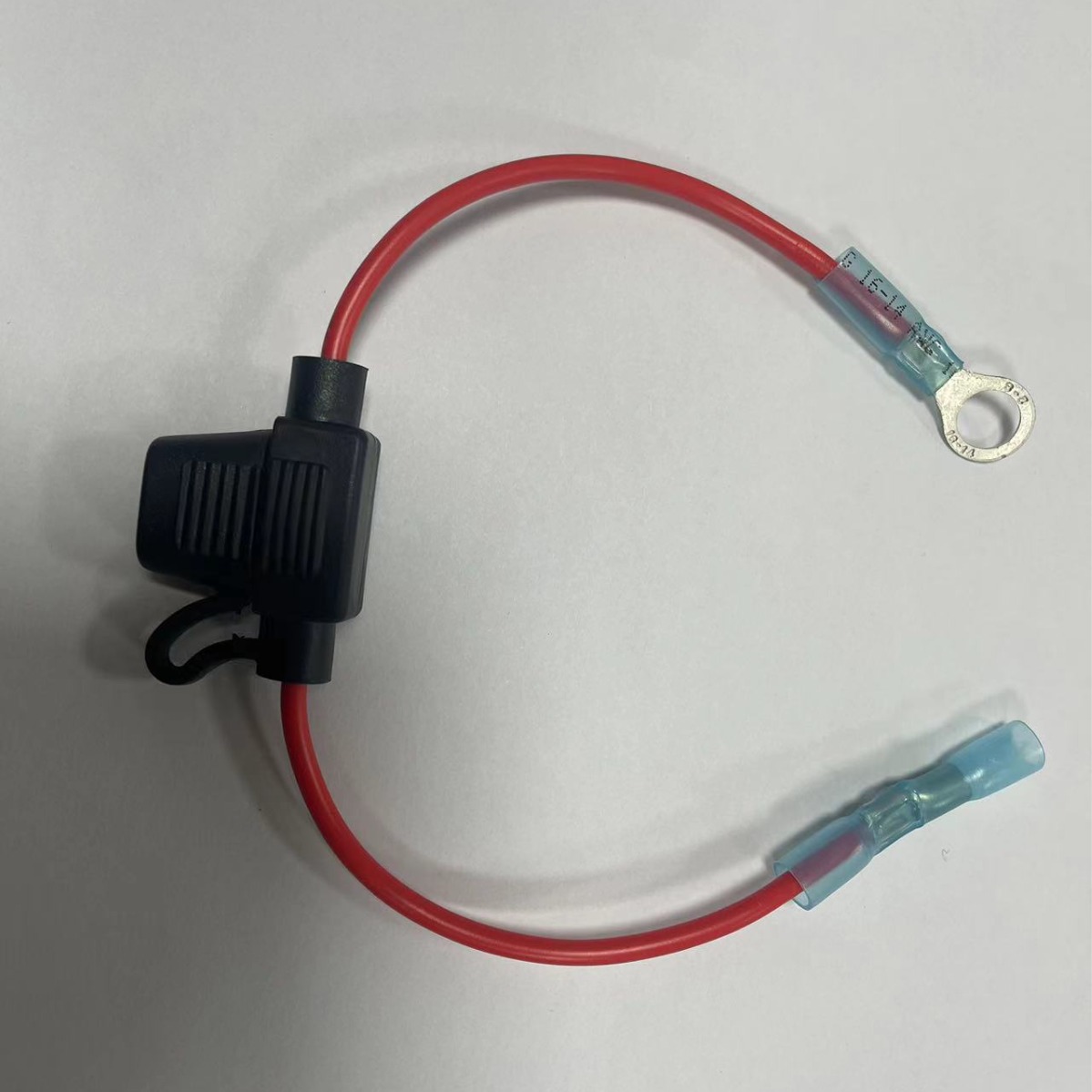 XHX002小16号线保险丝盒保险丝座防水座10CCM+10CM接环形端子