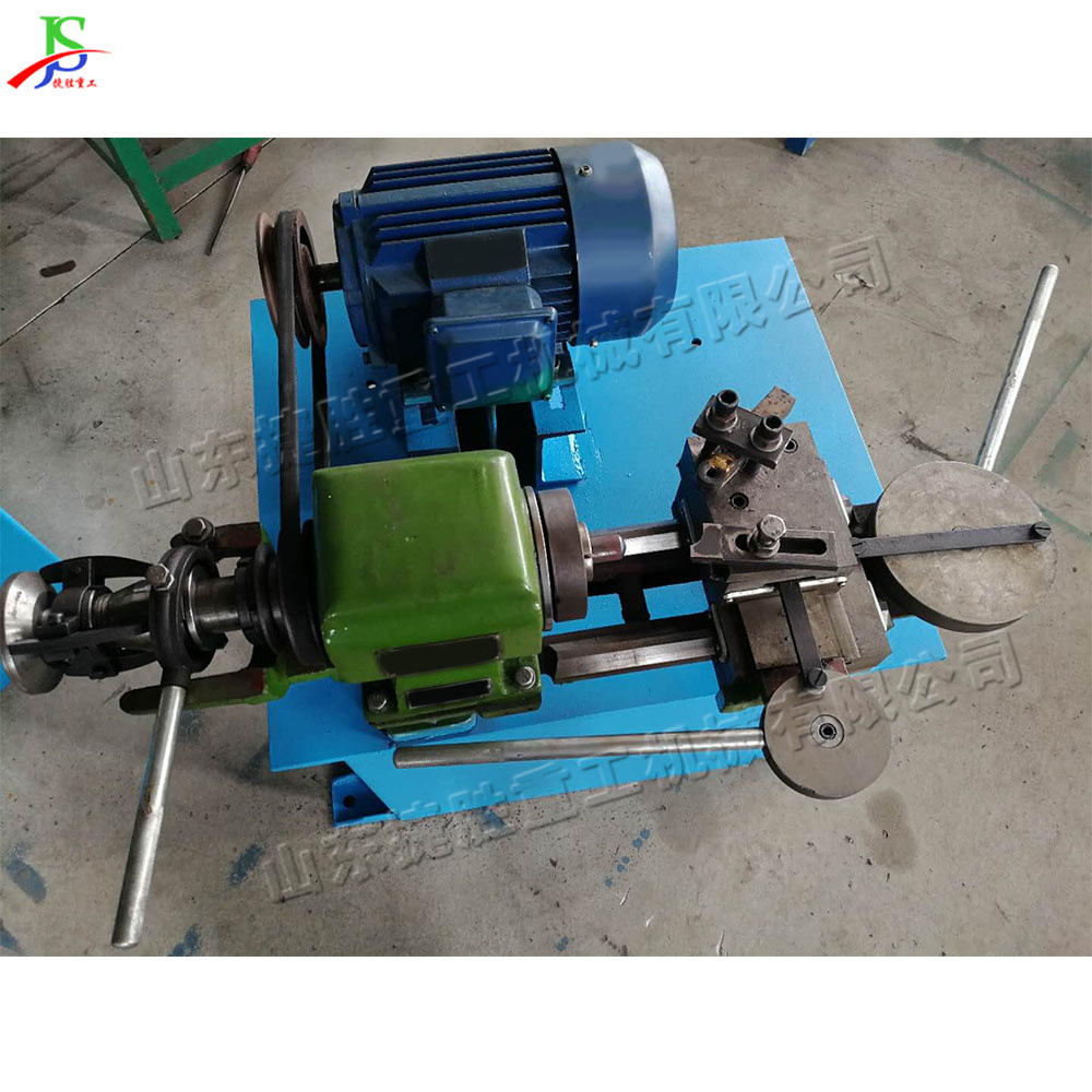 Máquina de sellado automático de tubería de acero redonda de tubería de metal pequeña máquina de hilado automático de tubería de acero inoxidable máquina de sellado automático de tubería de acero inoxidable