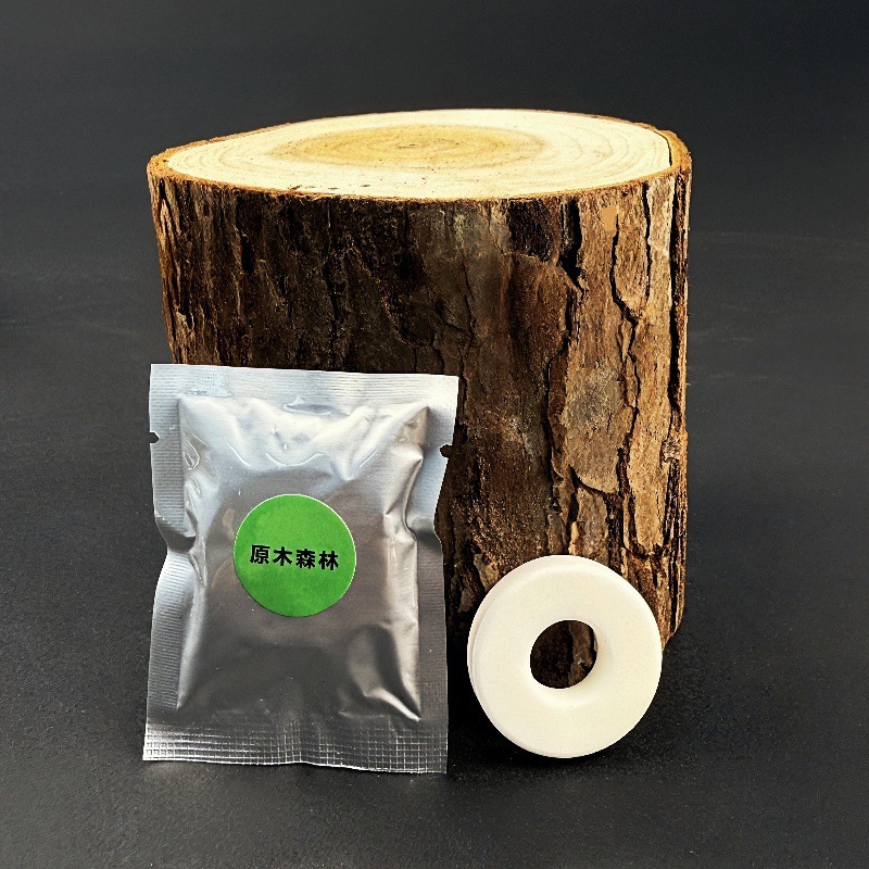 车载香片替换芯固体PE香膏片汽车出风口香薰片配件圆环形香片|undefined