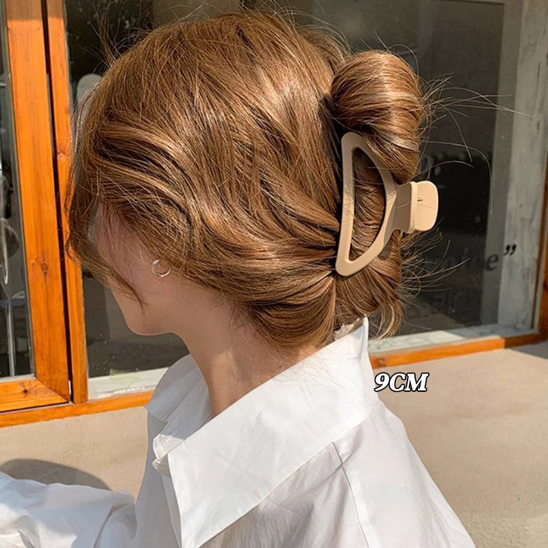 韓国東大門2025年新作ヘアクリップ、女性用ヘアピン、高級感のあるシャーククリップ、ヘアアクセサリー、ヘアピン|undefined