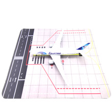 20CM合金飞机模型埃及波音7航空777收藏品 家居摆设 一件代发