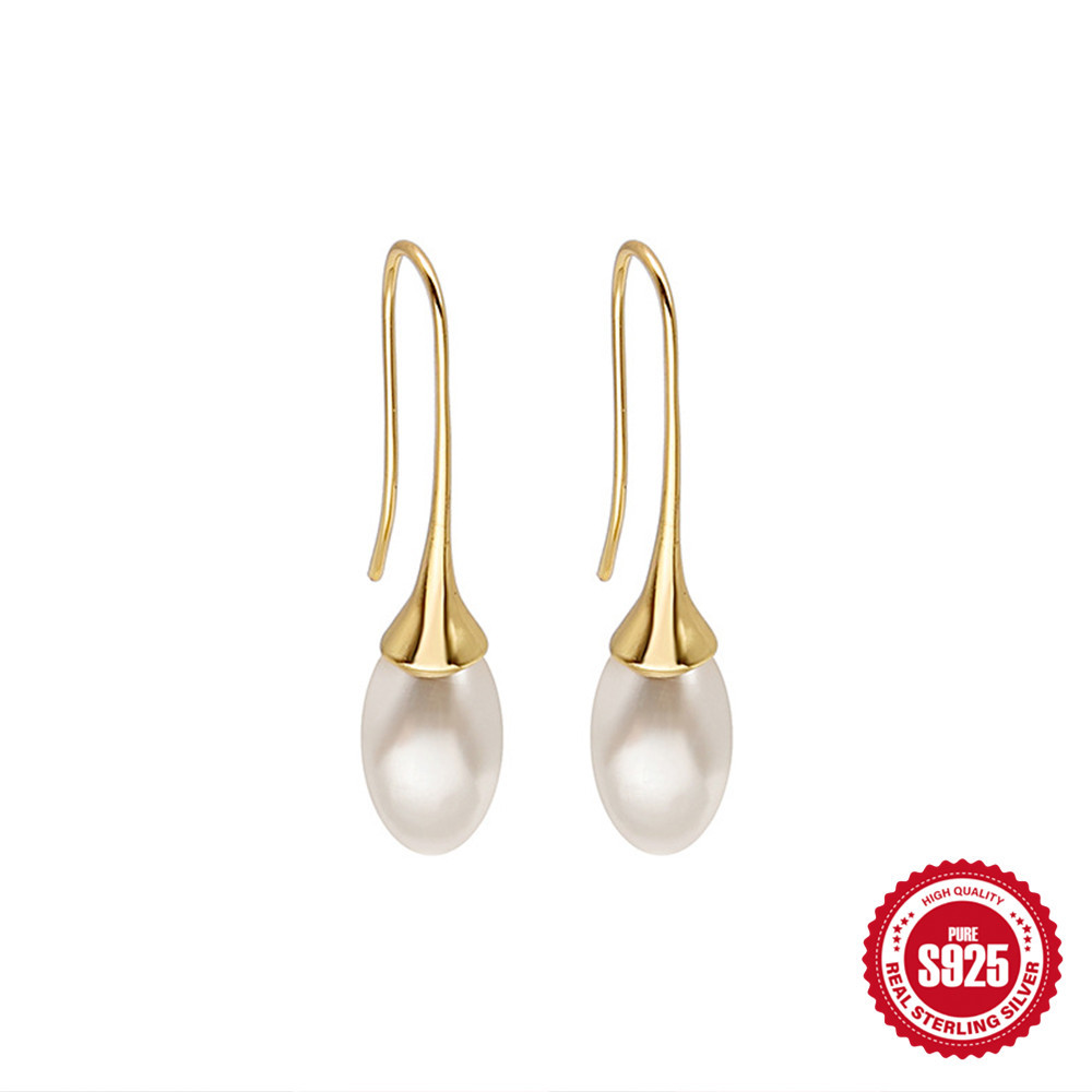1g Weight 925 Sterling Silver Ear Needle Material 18K Gold Plated Plating Material Drop Earrings Classification 1 Pair Quantity Date, Tea Party Occasion 925 Sterling Silver Material Geometric Pattern All Seasons Season Women's Gender Elegant, Simple Style Style 1 Pair 18K Gold Plated 925 Sterling Silver 925 Sterling Silver Earrings Geometric Drop Earrings 102