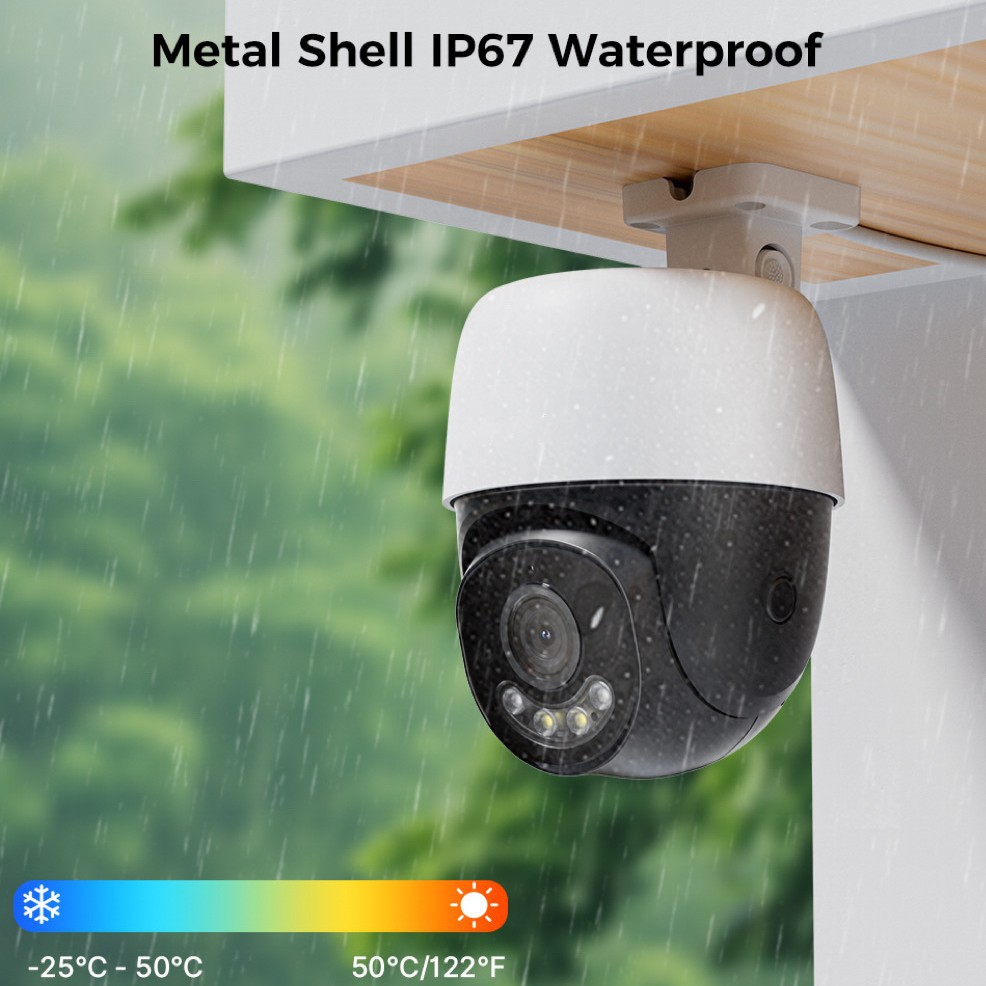 Unv Yushi Poe Shaking Head Machine 8Mp 12Mp 12 Million Ultra-High Definition Full Color Mode Two-Way Intercom Waterproof