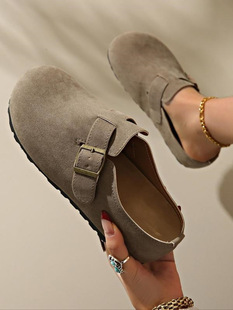 V 48305 Comfortable Slippers with Toe Cover ���^��Ь