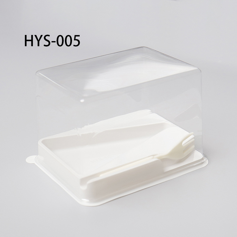 切块蛋糕面包芒果草莓慕斯榴莲千层环保食品级一次性防雾高透明盒