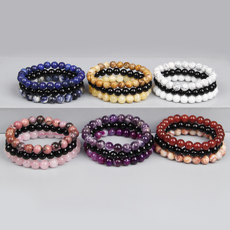 Fashion Marble Crystal Beaded Bracelets display picture 15
