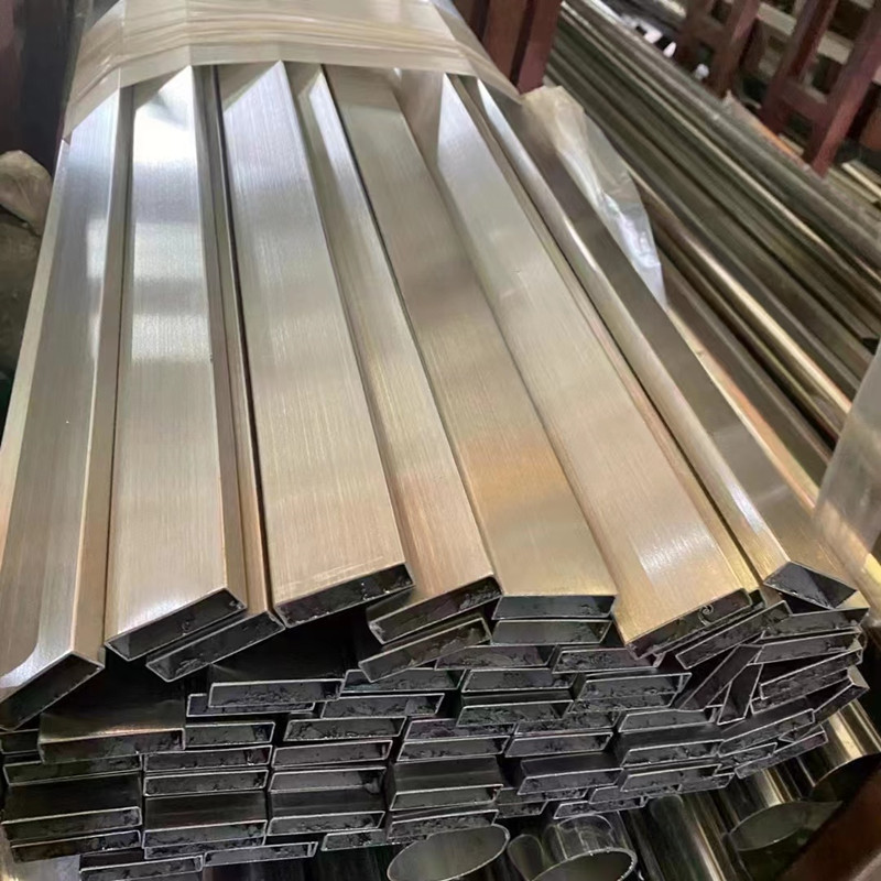 304不锈钢矩形光亮管厂家直销 316拉丝四方管扁管 可定尺切割