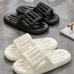踩屎感浴室拖鞋夏季女室內居家居洗澡防滑漏水衛生間涼拖鞋男批發