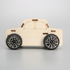 Tech Small DIY Pull Cord Car for Young Children, Primary School Handmade Science Experiment STEM Education Educational Toy