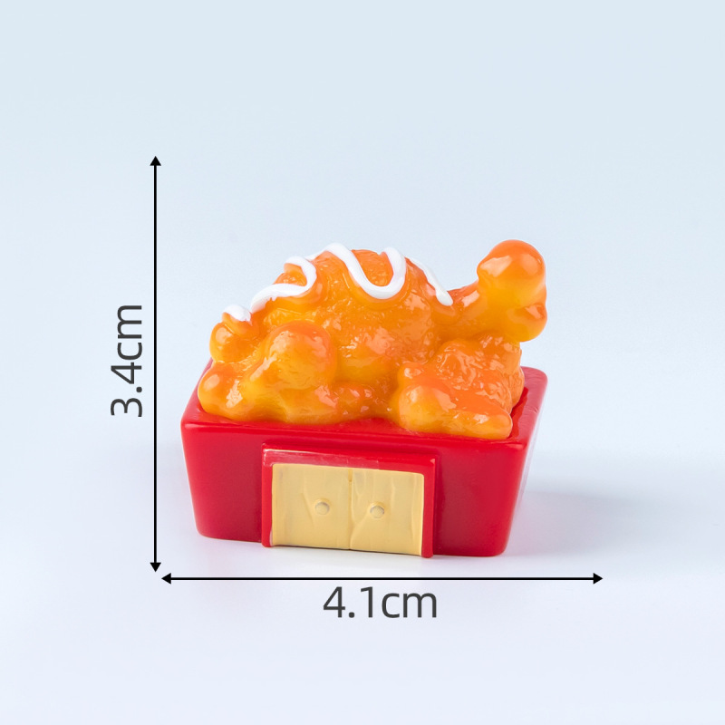クリエイティブバーミルクティーショップ食品シリーズキャビン diy 装飾ブラインドバッグ吊りアクセサリー車のデスクトップ装飾品|undefined