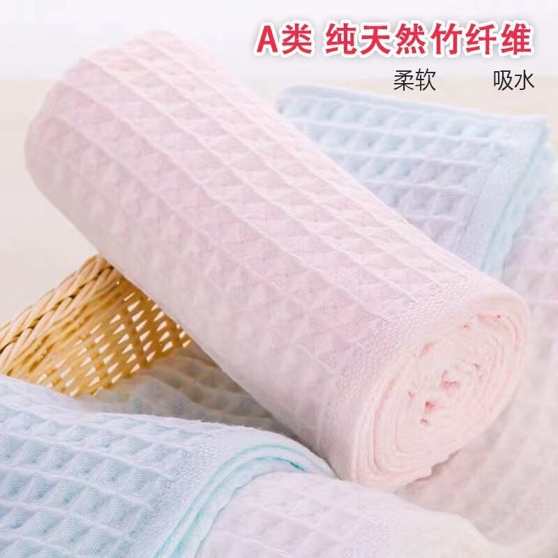 Bamboo fiber towel, gauze, baby bamboo fiber square towel, bib, Class A, soft, for home use, absorbent Bamboo fiber towel, gauze, baby bamboo fiber square towel, bib, Class A, soft, for home use, absorbent