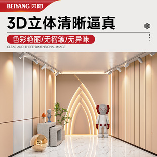 高清直播背景布3D立体高级感壁纸2024新款抖音网红直播间背景挂布-阿里巴巴