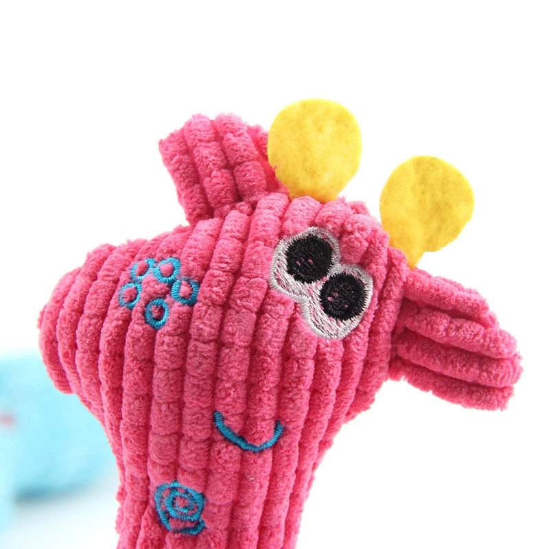 Woven plush toy, pet, makes sounds