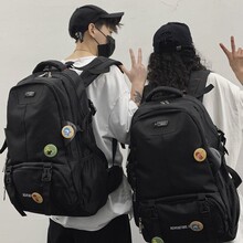 新款结实耐用大容量户外运动登山双肩包韩版潮流工装风旅行双肩包