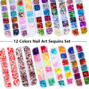 �羳���u������Ƭ12���D�������Ƭ��ɫ������ָ���b��WƬ nail