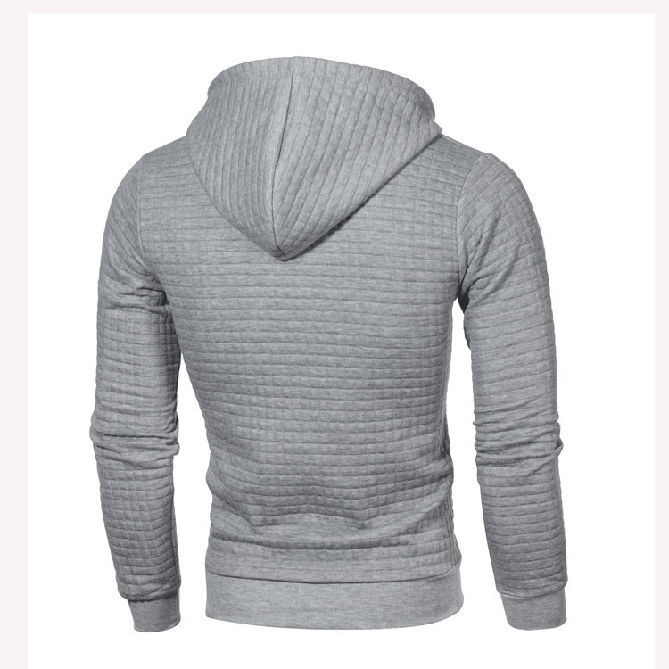 Felpa con cappuccio jacquard uomo maniche lunghe giacca calda_voghion.com
