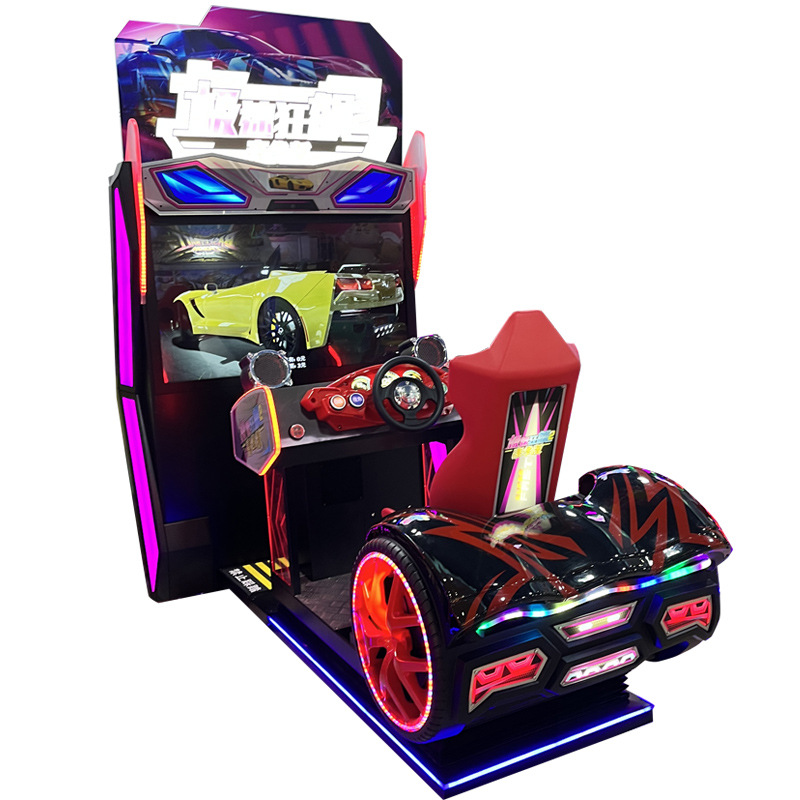 Gran ciudad de videojuegos animada ciudad comercial de movimiento completo super simulación de conducción máquina de carreras de motocicletas máquina de juegos de entretenimiento