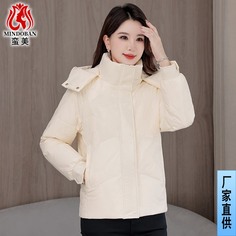 Winter fashionable keep warm velvet down jacket