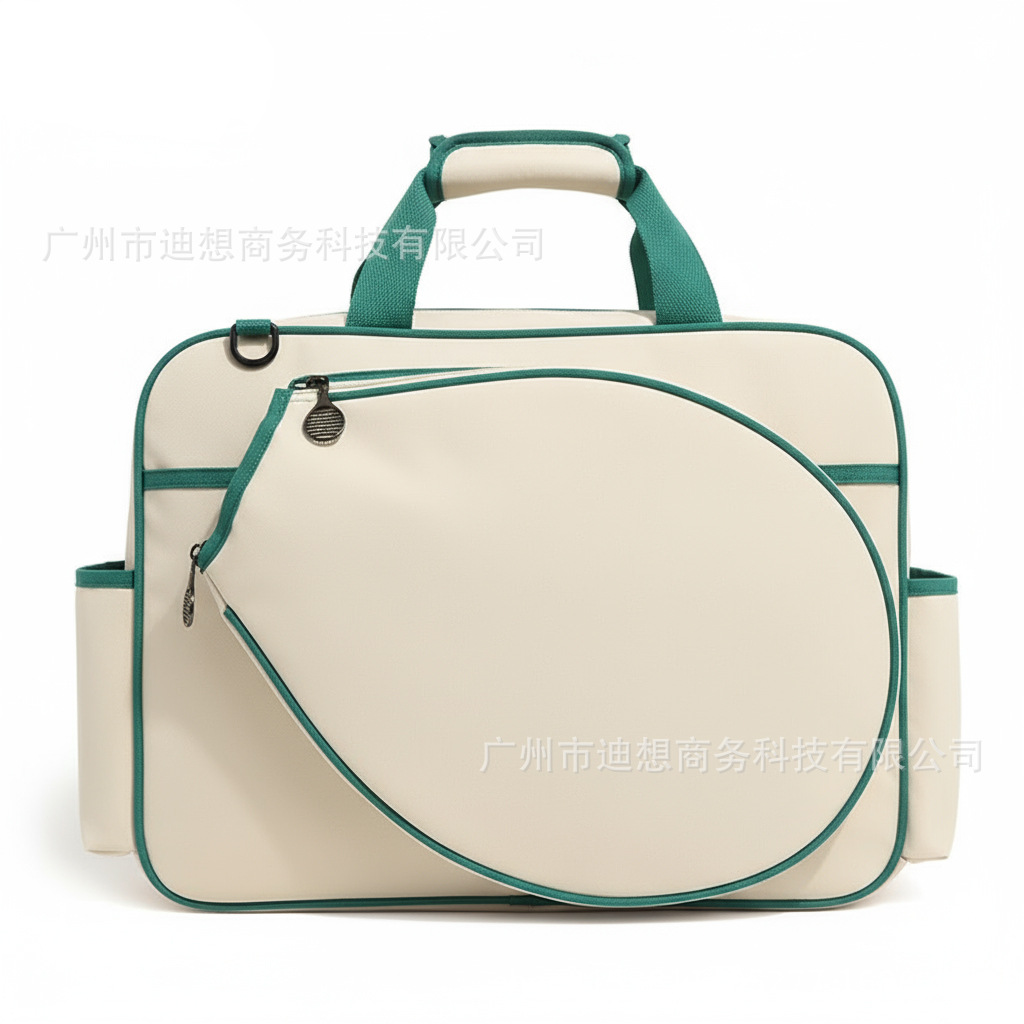 Bolsa de tenis de hombro doble bolsa de gran capacidad un hombro almacena bolsa de pelota de alta cara para mujeres bolsa de bádminton image 4