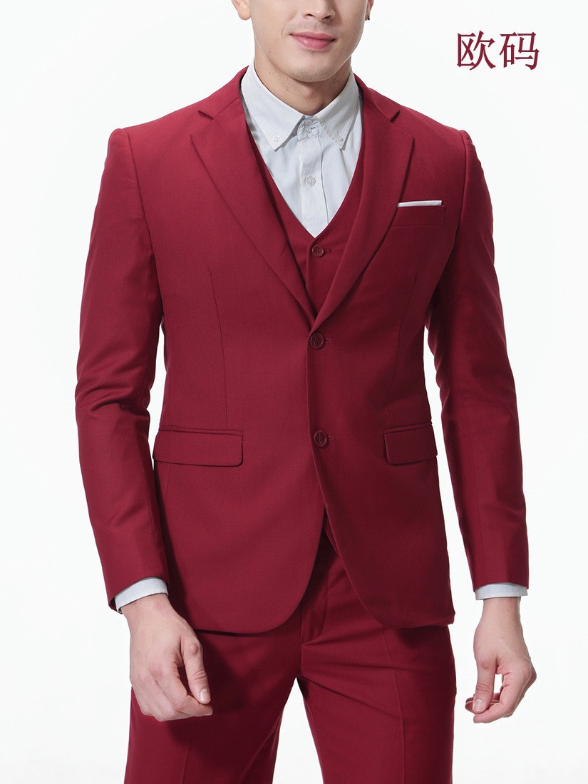 2023 Código europeo de comercio exterior para hombres de negocios traje casual traje de tres piezas novio mejor hombre traje de banquete de boda hombres