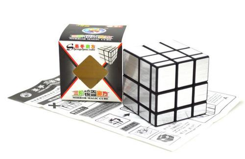 Holy hand third-order mirror Rubik's cube second-order mirror Rubik's cube professional smooth special-shaped Rubik's cube educational toys wholesale