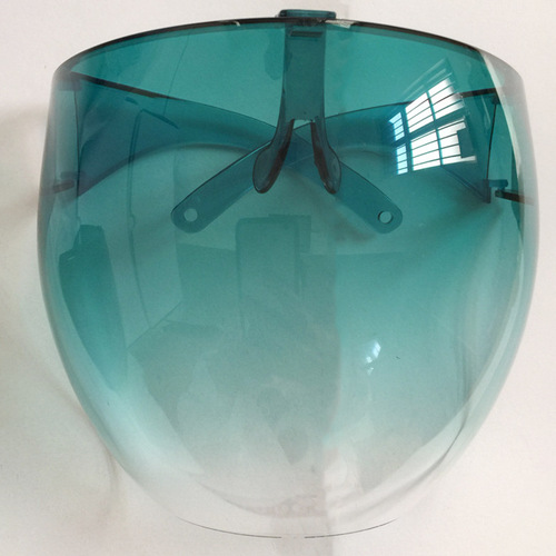 Cross-border best-selling PC anti-fog protective face mask splash-proof kitchen isolation space mirror face shield