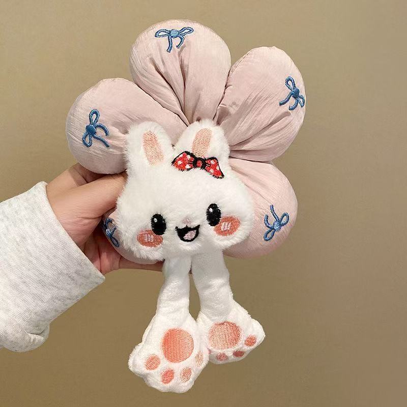 漫画人形ぬいぐるみレッサーパンダヘアピンサイドクリップ大型BBクリップヘアアクセサリーヘアピンメイクアップクリップぬいぐるみ|undefined
