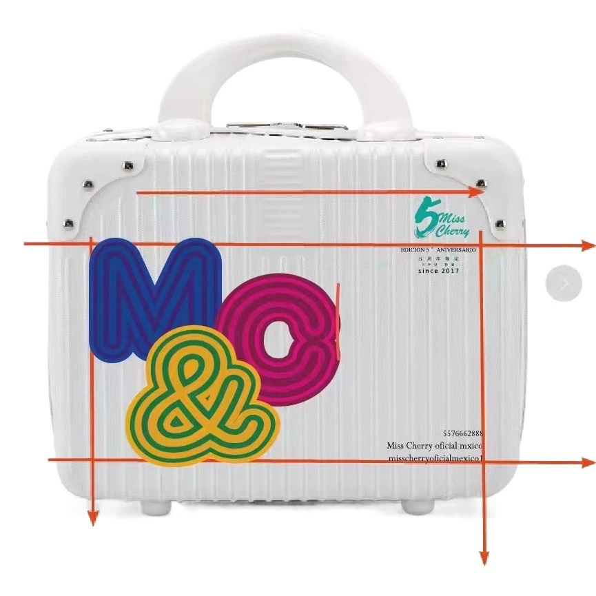 Мини-чемодан косметичка 14inch сувенирный чемодан маленькая дорожная коробка для хранения подарочная упаковка коробка с паролем