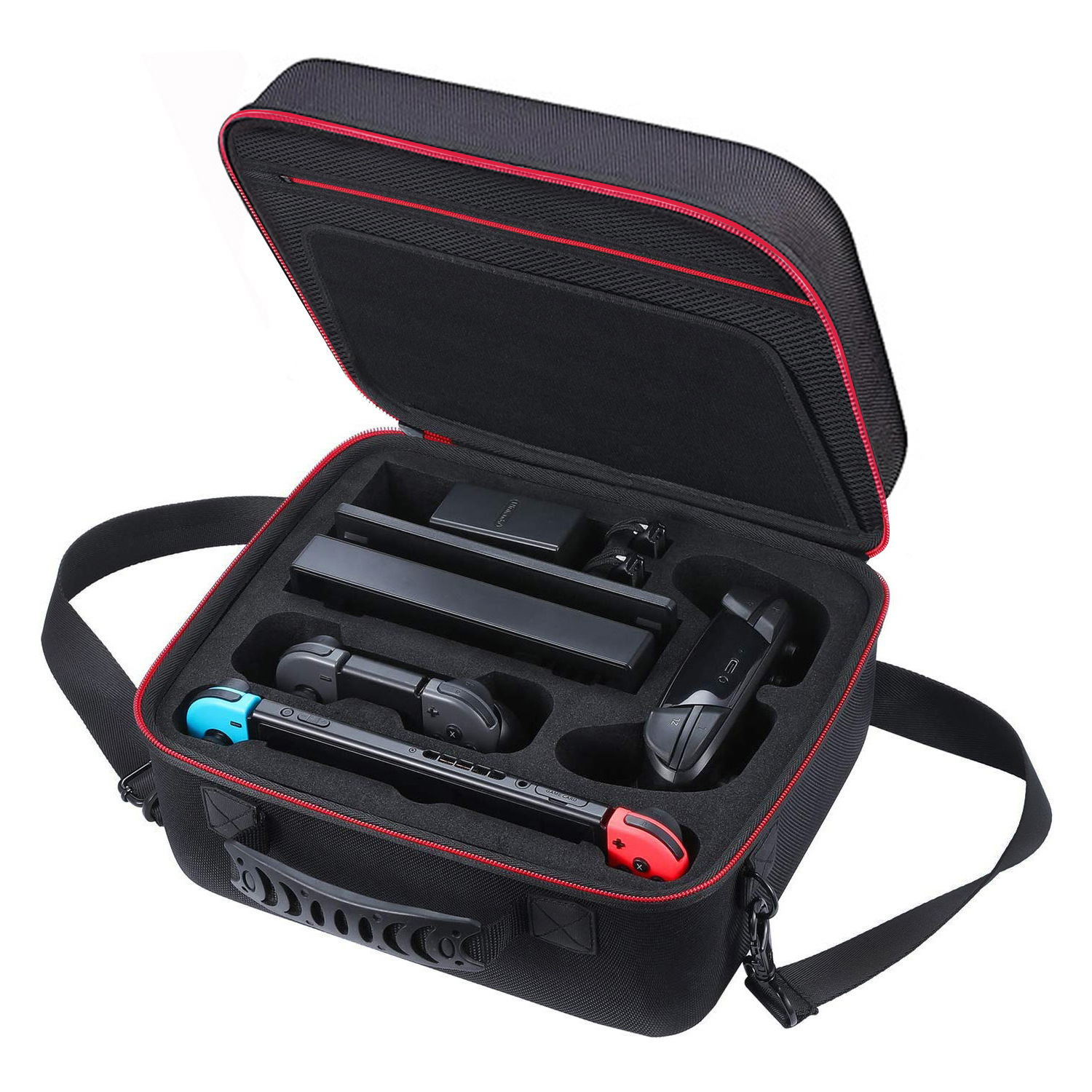 适用于任天堂switch主机配件收纳包 手提任天堂switch主机配件包