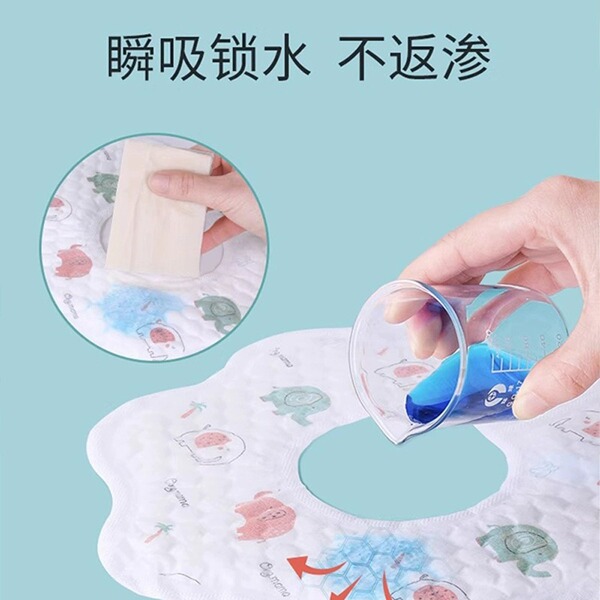 protective children's waterproof eating bib for men and women girl's…