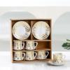 Coffee ceramics, set, afternoon tea, cup, European style, Birthday gift