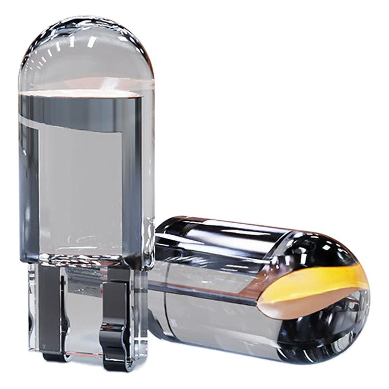 YoBis стекло с полной светопередачей светодиодный Автомобильный свет Индикатор ширины T10 COB автомобильная лампа модифицированные аксессуары светодиодный свет номерного знака